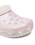 Crocs Șlapi Classic Glitter Clog K 206993 Alb - Pled.ro