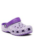 Crocs Șlapi Classic Glitter Clog K 206993 Violet - Pled.ro