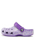 Crocs Șlapi Classic Glitter Clog K 206993 Violet - Pled.ro