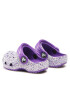 Crocs Șlapi Classic Glitter Kids Clog T 206992 Violet - Pled.ro