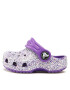 Crocs Șlapi Classic Glitter Kids Clog T 206992 Violet - Pled.ro