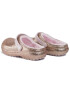 Crocs Șlapi Classic Glitter Lined Clog K 205937 Auriu - Pled.ro