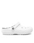 Crocs Șlapi Classic Lined Clog 203591 Alb - Pled.ro