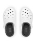 Crocs Șlapi Classic Lined Clog 203591 Alb - Pled.ro