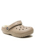 Crocs Șlapi Classic Lined Clog 203591 Bej - Pled.ro