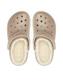 Crocs Șlapi Classic Lined Clog 203591 Bej - Pled.ro