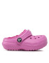 Crocs Șlapi Classic Lined Clog T 207009 Roz - Pled.ro