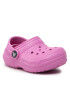 Crocs Șlapi Classic Lined Clog T 207009 Roz - Pled.ro