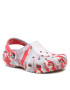 Crocs Șlapi Classic Marble Clog 207464 Alb - Pled.ro