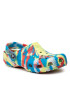 Crocs Șlapi Classic Marbled Clog 206867 Albastru - Pled.ro