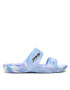 Crocs Șlapi Classic Marblesandal 207701 Albastru - Pled.ro