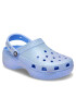 Crocs Șlapi Classic Platform Glitter Clog 207241 Bleumarin - Pled.ro