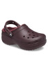 Crocs Șlapi Classic Platform Lined Clog W 207938 Vișiniu - Pled.ro