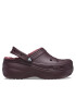 Crocs Șlapi Classic Platform Lined Clog W 207938 Vișiniu - Pled.ro