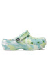 Crocs Șlapi Classic Platform Marbled Clogw 207176 Verde - Pled.ro