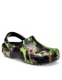 Crocs Șlapi Classic Spray Camo Clog 208261 Negru - Pled.ro