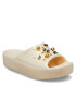 Crocs Șlapi Cls Platform Crystal Perls Slide W 208388 Alb - Pled.ro