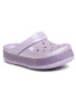 Crocs Șlapi Crocband Glitter Clog K 205936 Violet - Pled.ro