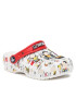 Crocs Șlapi Peanuts Classic Clog Kids 208630 Alb - Pled.ro