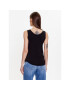 Culture Top Poppy 50105622 Negru Slim Fit - Pled.ro