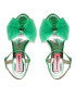 Custommade Sandale Arlina Metallic Bow 999624047 Verde - Pled.ro