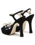 Custommade Sandale Arlina Pearl Bow 999621047 Negru - Pled.ro