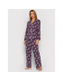 Cyberjammies Cămașă pijama Margo 4973 Violet - Pled.ro