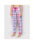 Cyberjammies Pantaloni pijama Carrie Check 9058 Violet Relaxed Fit - Pled.ro