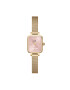 Daniel Wellington Ceas Quadro Mini Evergold DW00100655 Roz - Pled.ro