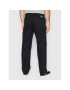 DC Pantaloni din material Worker ADYNP03076 Negru Relaxed Fit - Pled.ro