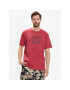 DC Tricou Pigment Dye ADYZT05223 Roșu Relaxed Fit - Pled.ro