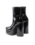 DeeZee Botine ZALXBH220154 Negru - Pled.ro