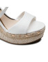 DeeZee Espadrile LS5442-02 Alb - Pled.ro