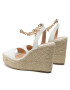 DeeZee Espadrile LS5517-03 Alb - Pled.ro