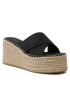 DeeZee Espadrile Q8745-6 Negru - Pled.ro