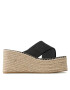 DeeZee Espadrile Q8745-6 Negru - Pled.ro