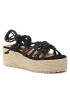 DeeZee Espadrile RT220681 Negru - Pled.ro