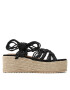 DeeZee Espadrile RT220681 Negru - Pled.ro