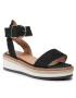 DeeZee Espadrile WS091-01 Negru - Pled.ro