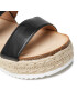 DeeZee Espadrile WS17059-09 Negru - Pled.ro