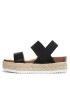 DeeZee Espadrile WS17059-09 Negru - Pled.ro