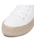 DeeZee Espadrile WS19130-3 Alb - Pled.ro