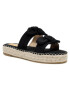 DeeZee Espadrile WS19354-12 Negru - Pled.ro