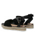 DeeZee Espadrile WS210402-01 Negru - Pled.ro