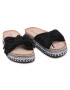 DeeZee Espadrile WSHT2019-05 Negru - Pled.ro