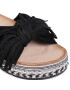 DeeZee Espadrile WSHT2019-05 Negru - Pled.ro