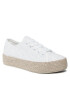 DeeZee Espadrile WSK1576-14 Alb - Pled.ro