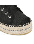 DeeZee Espadrile WSS20327-01 Negru - Pled.ro