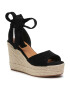 DeeZee Espadrile WSS20346-01 Negru - Pled.ro