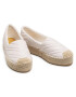 DeeZee Espadrile WSS20391-02 Alb - Pled.ro